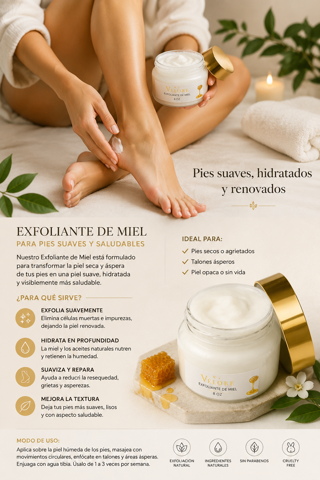 Honey Luxe Foot Polish